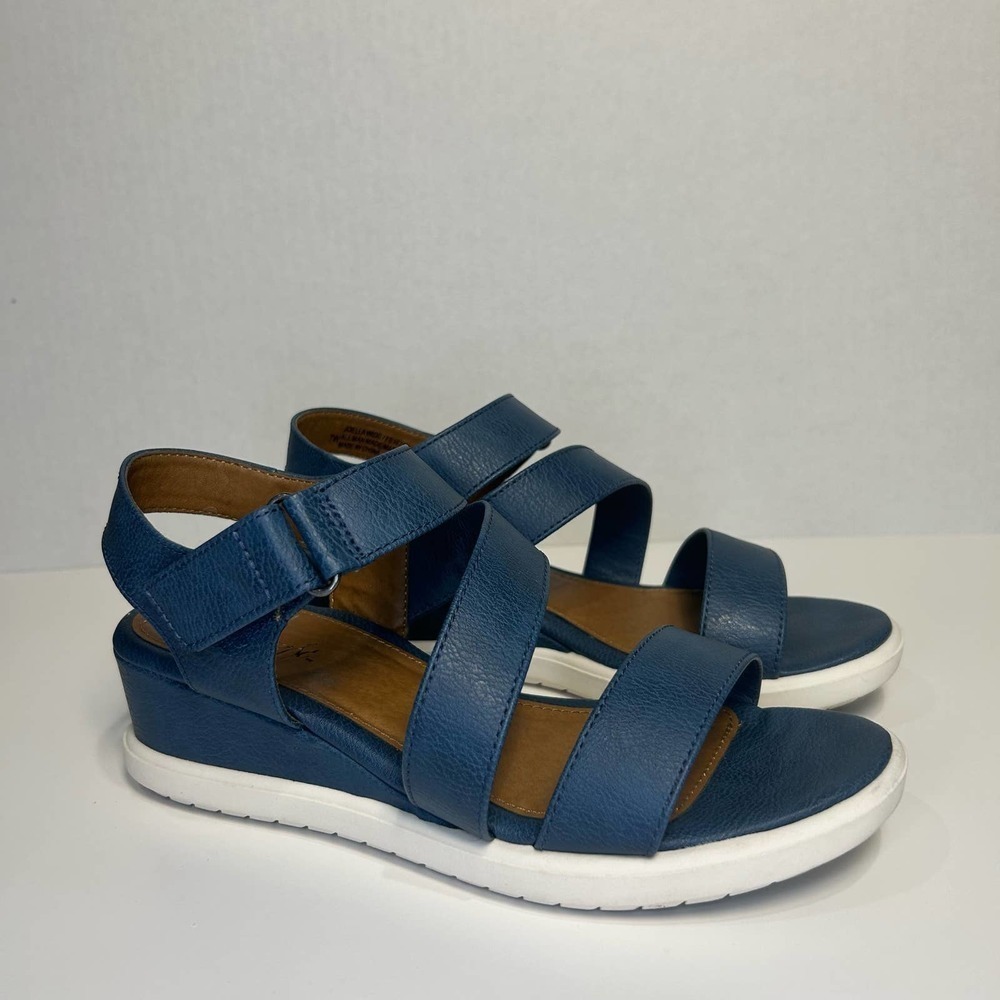 Euro Soft, Sofft "Joella" Blue Sandals, Women's 7w
